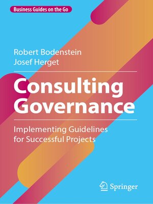 cover image of Consulting Governance